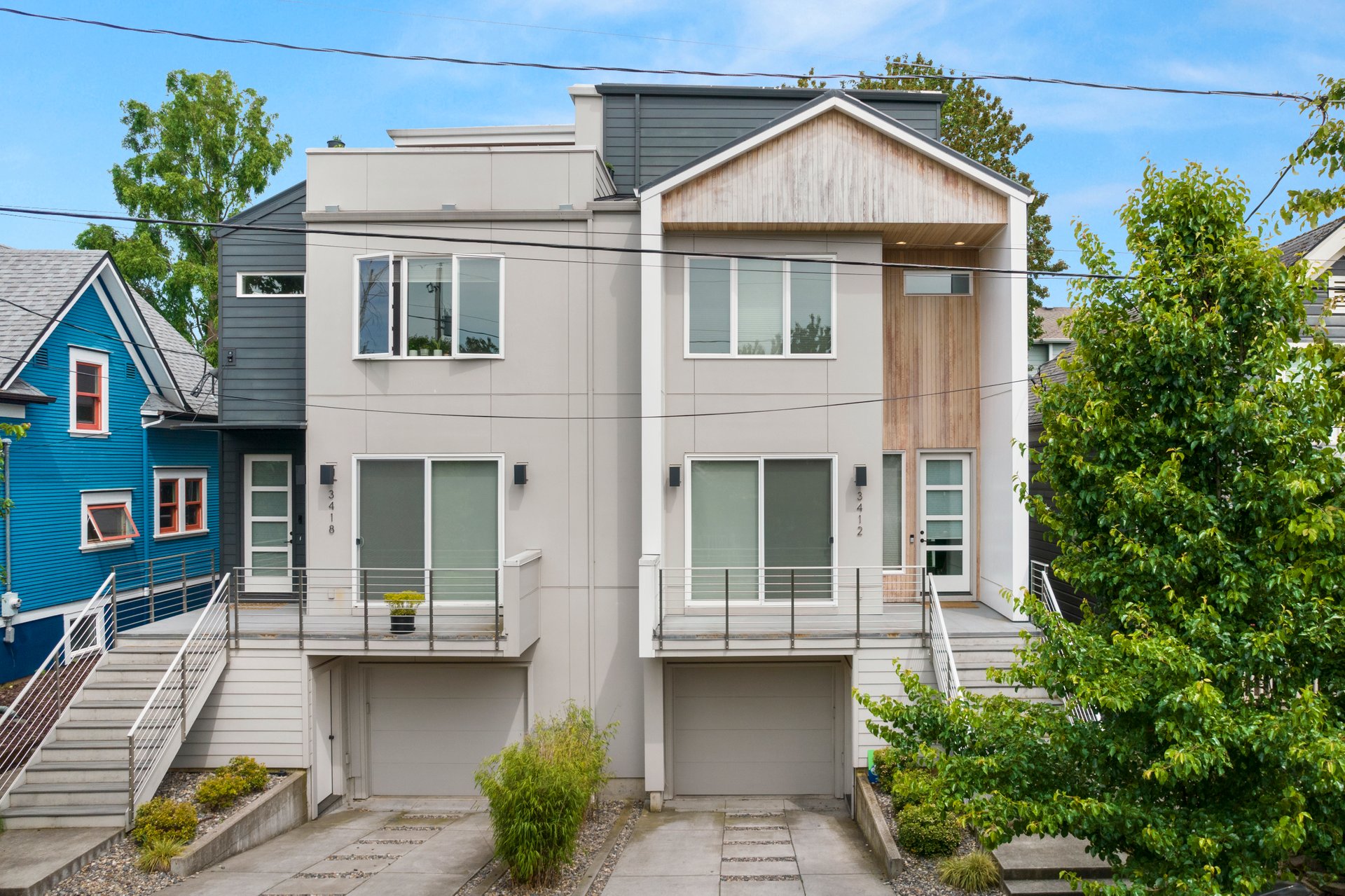 Now Available! 3412-3418 N Commercial Ave, Portland. Offered for $949k each side